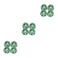 thumbnail image 4 of Vogacara Tuercas de brida RC de 4 piezas, Metal profesional, Simple, fiable, duradero, Kit dentado de autoapriete, reemplazo para D3 D4 verde Type1 NO1 Vogacara CBP197918, 4 of 6