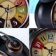 thumbnail image 5 of Reloj despertador analógico silencioso, sin tictac para dormitorio, diseño vintage, funciona con pilas, doble campana de cuarzo, 5 of 5