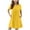 Yellow, variant on BRGZLK Girl's Summer Dresses Cute Solid Color Short Sleeve Round Neck Pleated Front Swing Flowy Midi Dress with Pockets Green 7-8 Years