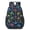 Monster Cartoon Truck-1, variant on Monster Cartoon Truck Gray Pattern 17" School Backpacks for Teens,Waterproof Oxford Fabric,S-Shape Padded Straps for School,Travel,Hiking,Camping