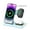 Blue, variant on 3 in 1 Foldable Wireless Charging Station with Light, Fast Charger Dock for iPhone 17-12 Pro Max, Apple Watch Series 11/10/9/Ultra, AirPods & Samsung Phones