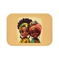 thumbnail image 1 of Bath Mat, Cute Afro Girls, Bathroom Mat, 1 of 4