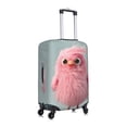 thumbnail image 6 of Salouo Adorable Pink Fluffy Birds Pattern Travel Dust-proof Suitcase Cover, Softside Suitcase Protector Luggage Cover Protector for 18-32inch ,Not Included Suitcase, 6 of 8