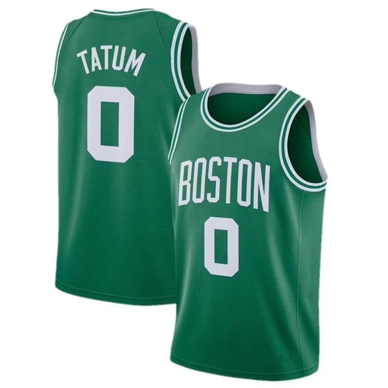Mens Basketball Jerseys 0 Jayson Tatum 8 Kemba Walker 11 Kyrie Irving Boston Celtics Youth Green Home Icon Edition Dri Fit Swingman Jersey Walmart