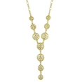 thumbnail image 2 of 2028 Jewelry Multi Round Open Lattice Y-Necklace For Women 16" + 3" Extender, 2 of 3