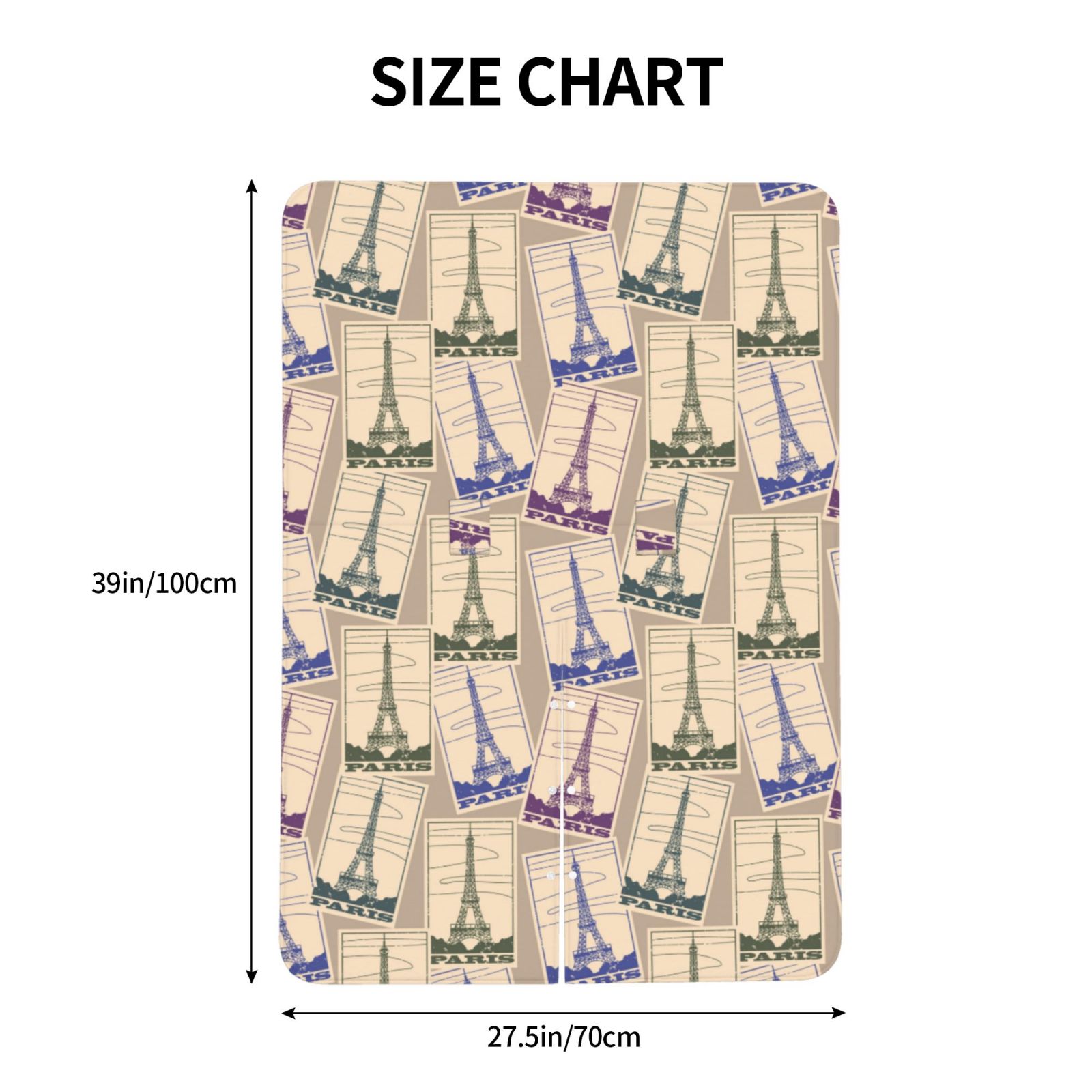 Car Seat Cover Baby - Eiffel colorful Tower Breathable Infant Car Seat Cover for Baby Carseat, Lightweight Comfort Baby Essentials Must Haves Newborn Stuff for Girl Boy