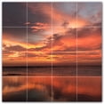 thumbnail image 1 of Picture-Tiles.com: Sunset Ceramic Tile Wall Mural WAL500960-44XL. 48"W x 48"H using (16) 12" x 12" Ceramic Tiles-Satin Finish, 1 of 3