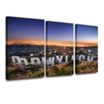 thumbnail image 4 of TISHIRON 3PCS Framed Canvas Wall Art Set,36"x24" Mountain Canvas Art Decor, 4 of 7