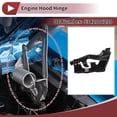 thumbnail image 3 of Juego de bisagras del capó Unique Bargains para Toyota Camry 2002-2021 - Lado izquierdo del soporte del capó 5342006230 bisagra del capó de hierro duradera 1 pieza, 3 of 7