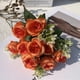 thumbnail image 5 of Flores artificiales para decoración del hogar, flores de plástico, flores decorativas, flores artificiales duraderas, flores de plástico resistentes, para sala de estar u oficina.,Wsvlmg, 5 of 9