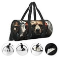 thumbnail image 3 of Sikiie Urban Bear With Headphones Duffel Bag, Travel Bag, Sports Gym Bag - Ideal for Sports, Gym, Overnight Stays, 3 of 6