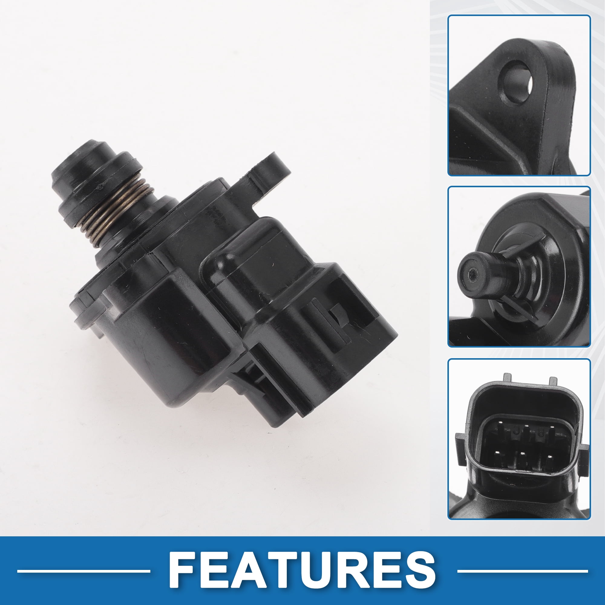 Unique Bargains Car Idle Air Control Valve for Dodge Stratus 2001-2005, for Mitsubishi Lancer 2002-2013 Replace No.MD628319 IACV Idle Motor Idle Air Control Valve