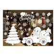 thumbnail image 1 of Pegatinas navideñas para ventana, decoración navideña para el hogar, pegatina de pared para habitación de niños, calcomanías de Año Nuevo, 1 of 4