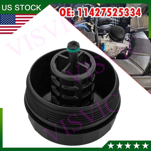 11427525334 Oil Filter Housing Cap *Fit BMW 525XI 528XI 530XI 535XI 740LI X3 X5