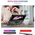 thumbnail image 7 of Allytech Rugged Case for Samsung Galaxy Z Fold6, Military Grade Protection Shockproof Cover with Metal Rotatable Ring Stand, Magnetic Car Mount Holder Case for Samsung Galaxy Z Fold6 - Black, 7 of 7