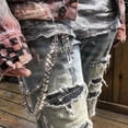 thumbnail image 3 of LOLIPPYY 2-Pack Metal Waist Chains for Pants, Stylish Decorative Belt Chains for Daily Wear and Casual Outfits, 3 of 6