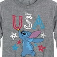 thumbnail image 3 of Lilo & Stitch - USA Stitch Drawing - Youth Long Sleeve Graphic T-Shirt, 3 of 5