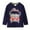 Dark Blue, variant on Cethrio Kids Boys Cotton Sweatshirts, Casual Graphic Crew Neck Pullover Long Sleeve Tops Gray Size 2-8 T
