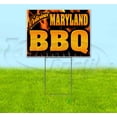 thumbnail image 1 of Maryland BBQ (18" x 24") Yard Sign, Includes Metal Step Stake, 1 of 6