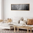 thumbnail image 5 of IDEA4WALL Extra Large Framed Canvas Print Wall Art Misty Forest Photography View Classic Fine Art Black and White Landscape Retro Wall Decor Oversized Artwork for Rooms - 60"x20", 5 of 5