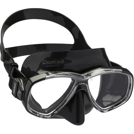 Perla, black/black, Cressi is a REAL diving, snorkeling and swimming Italian brand, since 1946. By