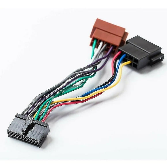 2024 Car Radio Iso Adapter 20pin Cable Universal Din Connector For Aeg Car Stereo Prology Autoradio Audiovox Jgc Etc