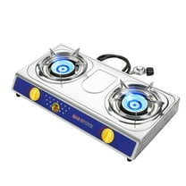 Sunspire 4000 BTU Portable Propane Stove with 1/2/4 Burner Options - Heavy Duty Stainless Steel for Outdoor Cooking, BBQ, Grilling, Camping & Picnics