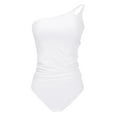 thumbnail image 7 of One Piece Swimsuit For Women Slanted Shoulder Hollow Womens Swimwear, 7 of 7