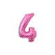 thumbnail image 2 of 16 pulgadas Tamaño grande Oro Plata Rosa Oro Número Globo Cumpleaños Decoraciones para fiestas de bodas Globos de aluminio Niño Niño Juguete Kits de decoración para fiestas polvo de impresión cuatro Monstrate HA002665-64, 2 of 6