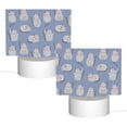thumbnail image 2 of Fotbe Cute Fat Cat Pattern Acrylic Night Light Gift with 3 Color ModesTouch-Sensitive LED Lamp Perfect Gift for Mother's Day, Birthday, or Christmas, 2 of 9