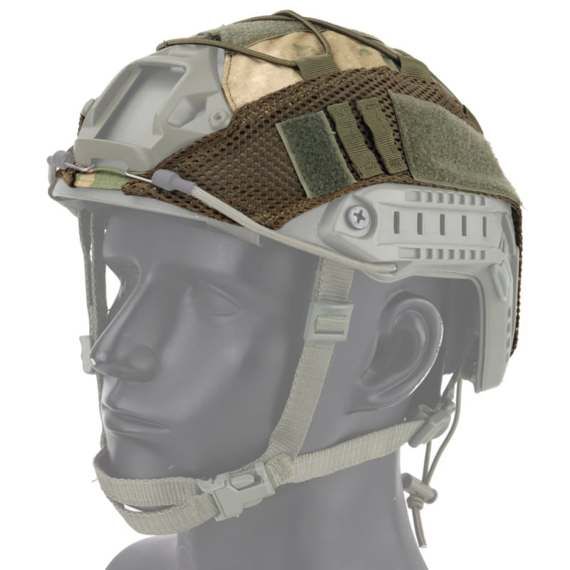 Tactical Airsoft Helmet Camouflage Cover for Ops-Core FAST PJ Helmet Headwear 