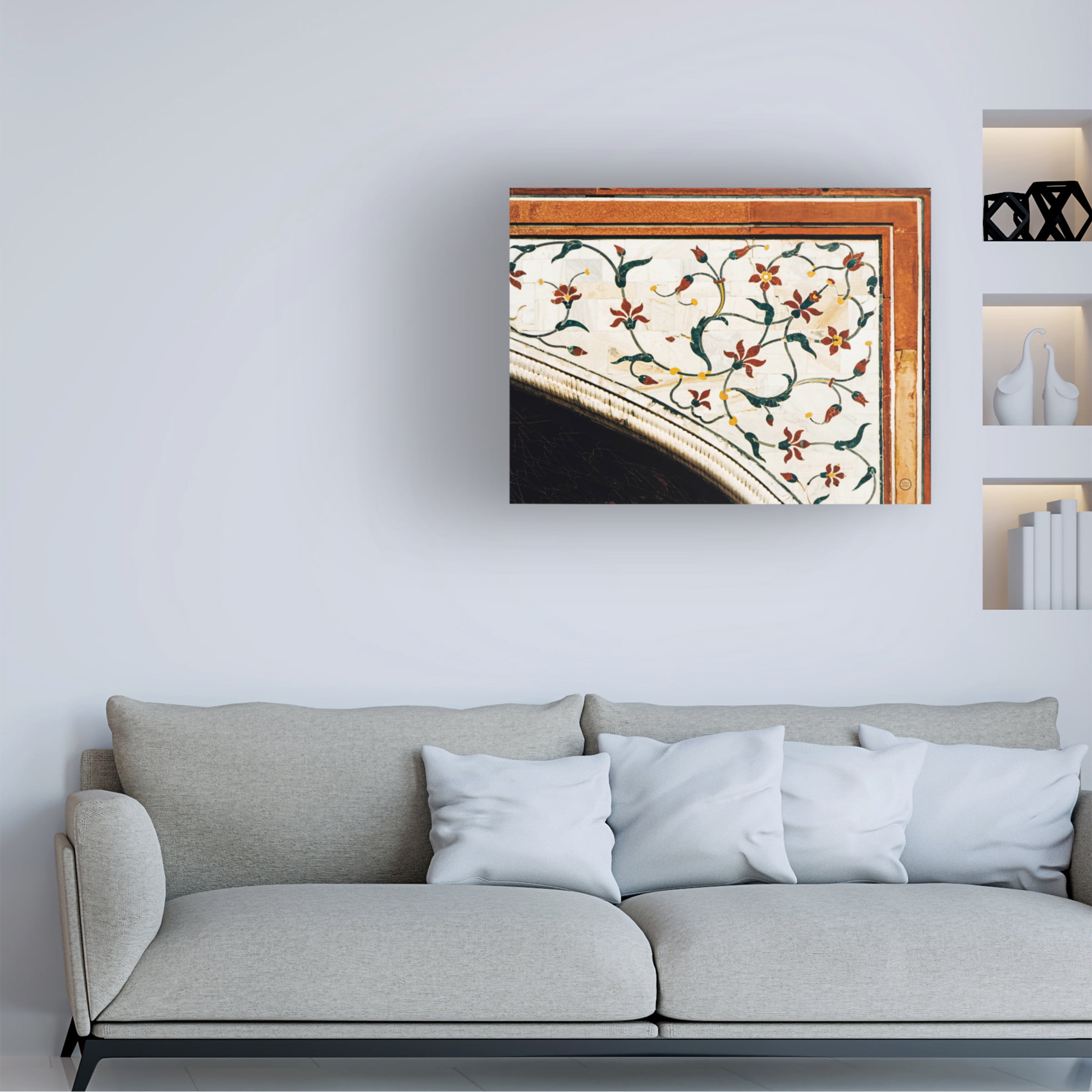 Nathan Larson 'Mosaic I' Canvas Art