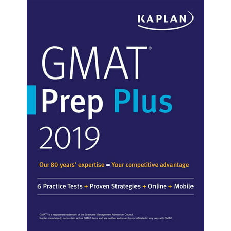 GMAT Prep Plus 2019 - eBook (Best Gmat Practice Tests)