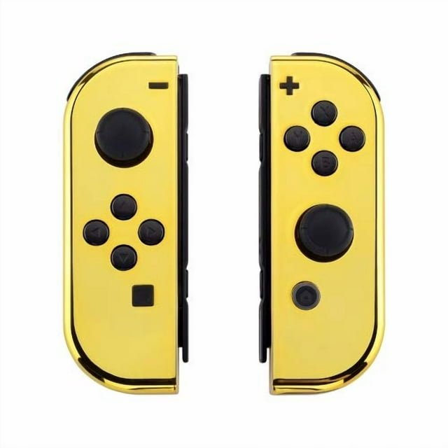 MODDEDZONE Gold Switch Custom Joy-Con's Controllers Unique Design