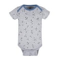 thumbnail image 6 of Gerber Baby Boy Short Sleeves Onesies Bodysuits, 8-Pack, Sizes Newborn-12M, 6 of 13