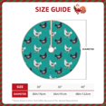 thumbnail image 2 of Fotbe Funny Chicken Pattern Christmas Tree Skirt, Tree Skirts Plush Christmas Decorations, Christmas Tree Skirts Xmas Decorations Holiday Party Decor-30", 2 of 6