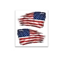 thumbnail image 2 of EGNMCR USA Flag 2-piece Car Rearview Mirror Vinyl Waterproof Sticker For Motorcycles Independence Day PVC Vinyl Sticker Plastic stickers, 2 of 7