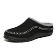 thumbnail image 3 of Earlde Men's Women's Winter Warm Slippers with Fuzzy Plush Lining Slip on House Shoes with Indoor Outdoor Anti-Skid Rubber Sole, 3 of 7