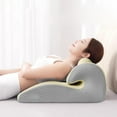 thumbnail image 5 of Ventilated Foam Lumbar Support Pillow GERD Relief Cushion Breathable Orthopedic Back Rest for Reflux Comfort(Beige), 5 of 5