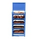 thumbnail image 1 of Accesorios para diorama de supermercado a escala 1/64 Accesorios para casa de muñecas Escena en miniatura Estante de pan azul, 1 of 8