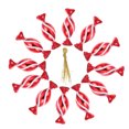 thumbnail image 4 of 30PCS Xmas Red Candy Shape Pendant Christmas Scene Layout Red Candy Pendant, 4 of 8