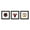 Black Framed Version, variant on Gallery Pops Marvel Deadpool & Wolverine - Antihero Wall Art Bundle (3-Pack)