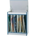 thumbnail image 2 of Rainbow Accents Big Book  Easel - Magnetic  Write-n-wipe-Color:Blue, 2 of 4