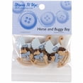 thumbnail image 1 of Jesse James DIUBTN-5823 Habiller Embellissements-Cheval & Buggy - Garçon, 1 of 1