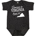 thumbnail image 3 of Inktastic Someone in Virginia Loves Me Boys or Girls Baby Bodysuit, 3 of 5