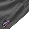 thumbnail image 5 of Mens Casual Walkshorts 9" Inseam Lightweight Summer Performance Training Short Pants Above Knee Elastic Waist Drawstring with Pockets, 5 of 7