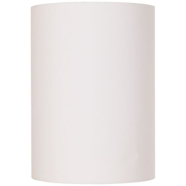 Bwood White Cotton Small Drum, Small White Cylinder Lamp Shade