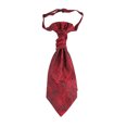 thumbnail image 1 of CSChome Cravate Imprimée pour Hommes - Double Couche Vintage Formelle Cravate en Satin Imprimé, 1 of 7