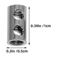 thumbnail image 2 of HONMEET 1Set Silver Wire Rope Cable Fasteners with Wrench Durable Locking Pin Keeper for Home Use, 2 of 8