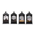 thumbnail image 5 of Halloween LED Lighted Fireplace Decor, Castle Night Light for Spooky Home Party Decorations, Glowing Tabletop Ornament for Fall Seasonal Indoor Display, 1Pack black, 5 of 6